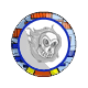 White Grimmus Plate White Grimmus Plate