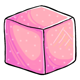 Pink Sugar Cube