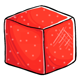 Red Sugar Cube