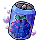 Empty Blueberry Soda