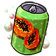 Empty Papaya Soda