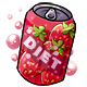Empty Diet Strawberry Soda
