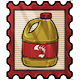 Sardine Oil Stamp